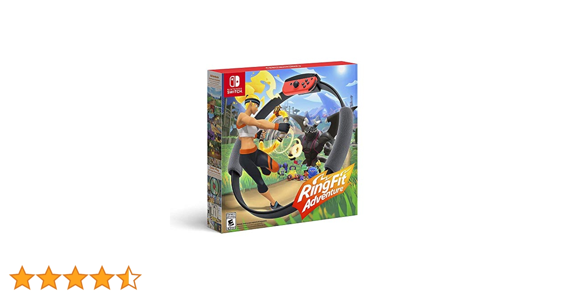Nintendo Switch とRingFit Adventureセット Nintendo Switch Ring Fit Adventure - Black : Amazon.sg